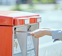 返却はポストにいれるだけ！