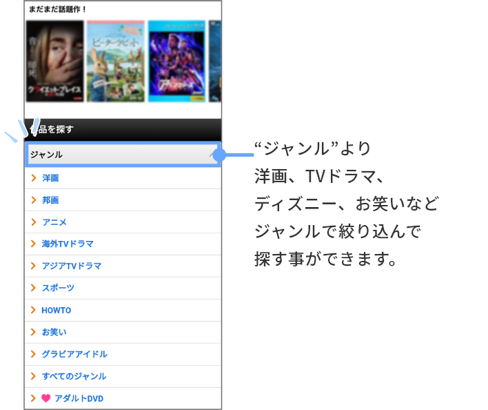 好きなジャンルから探す