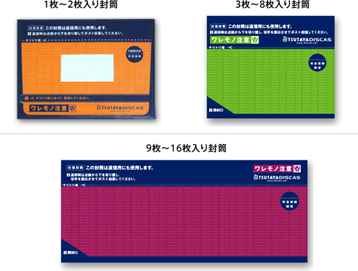 解説：発送用封筒